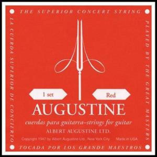 Albert Augustine Red Copper Bass / Nylon treble Classical Guitar Strings 29 - 45 #1 image