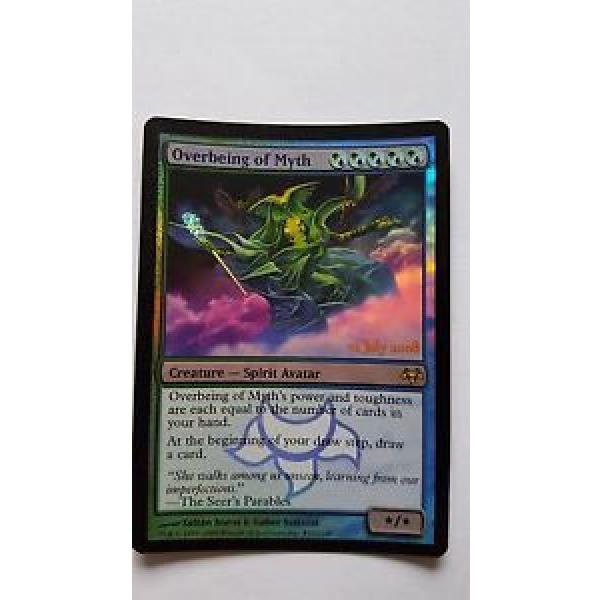 1x FOIL OVERBEING OF MYTH - Rare - Eventide - MTG - NM - Magic The Gathering #1 image