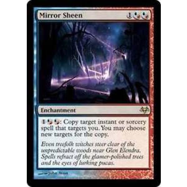 MTG • Mirror Sheen Lucidare a Specchio • RARE EVE Eventide #1 image