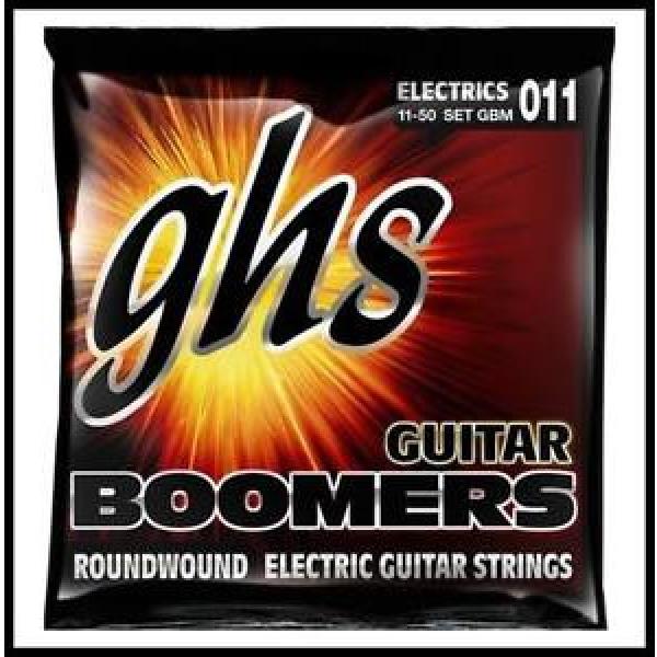 GHS String Set GBM Boomers Medium 011 Electric Guitar Strings 11 - 50 new #1 image