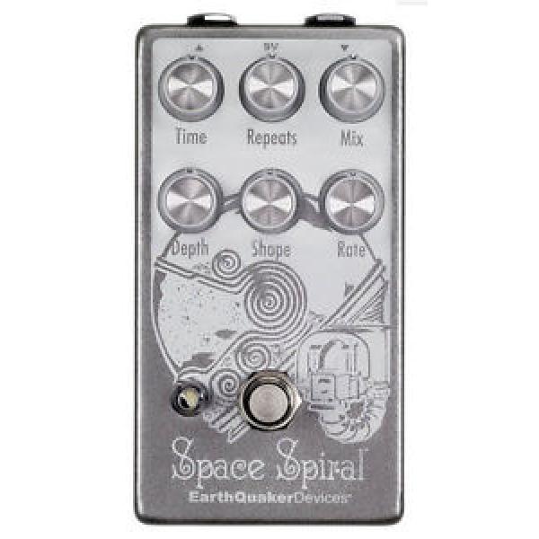 NEW EARTHQUAKER DEVICES SPACE SPIRAL MODULATION DELAY PEDAL w/ CABLE $0 US S&amp;H #1 image