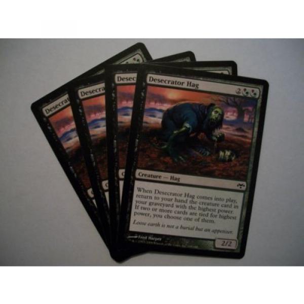 4X Desecrator Hag Eventide SP MTG Magic the Gathering (mc-103681) #1 image