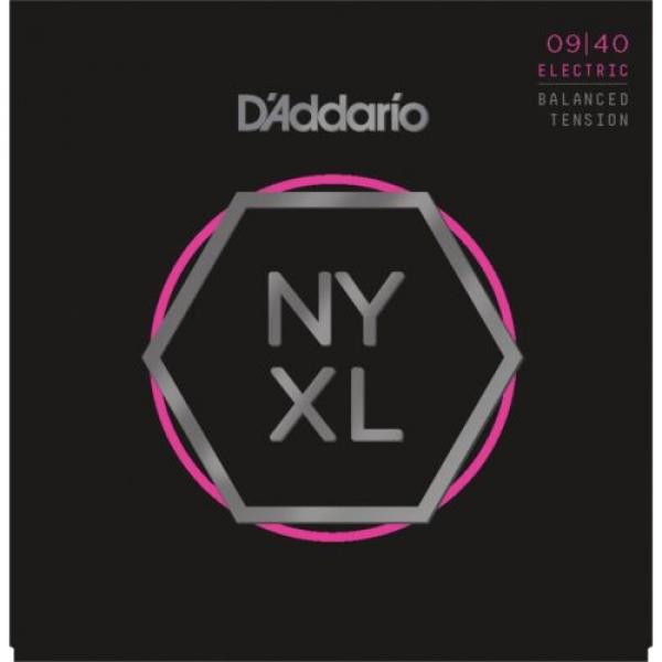 5 Sets D&#039;Addario NYXL 0940BT Super Light Balanced Tension NYXL0940BT 9-40 #1 image