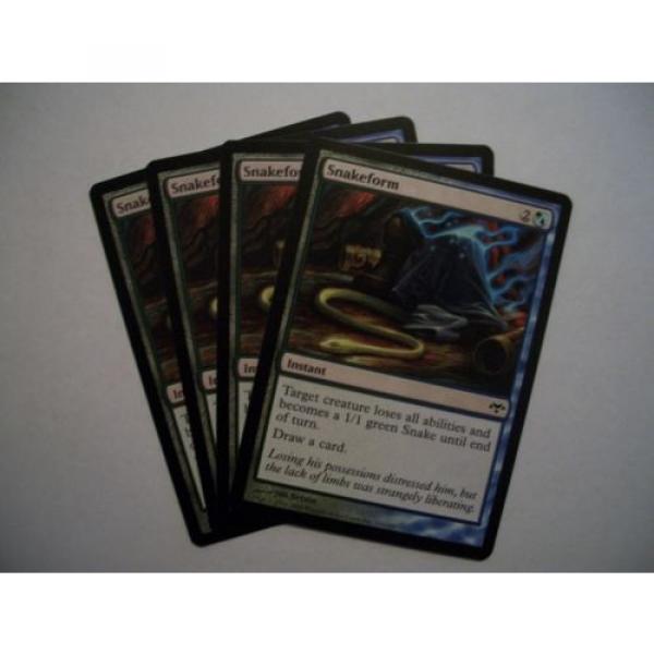 4X Snakeform Eventide SP MTG Magic the Gathering (mc-103697) #1 image