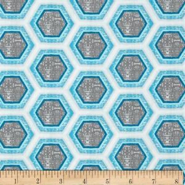 Ty Pennington - Impressions - Eventide Hive Cotton Fabric - 1/2 yard #1 image