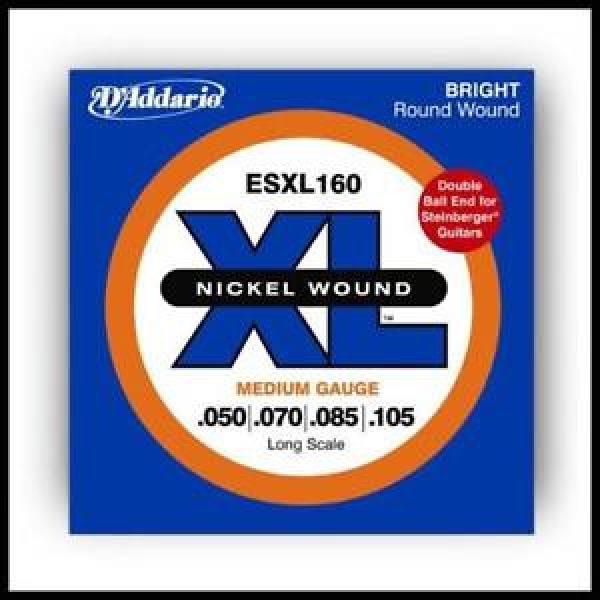 D&#039;Addario ESXL160 Steinberger Double Ball Long Bass Guitar Strings  50 - 105 #1 image