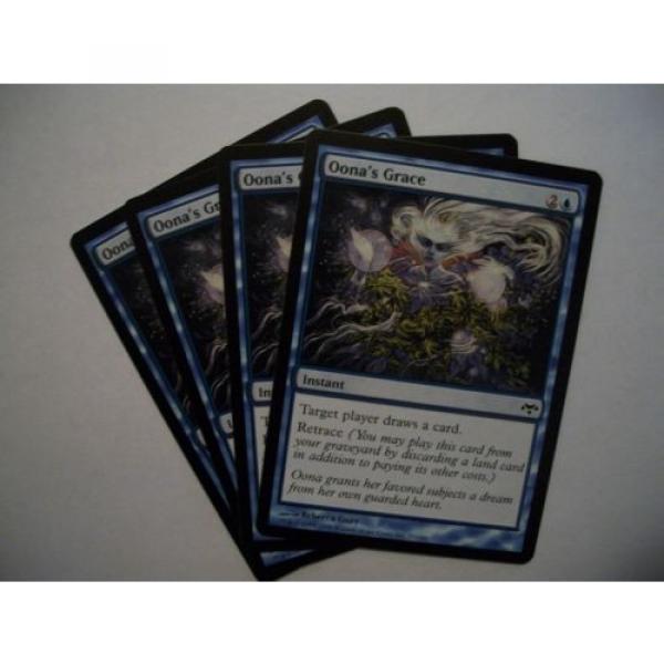 4X Oona&#039;s Grace Eventide SP MTG Magic the Gathering (mc-103694) #1 image