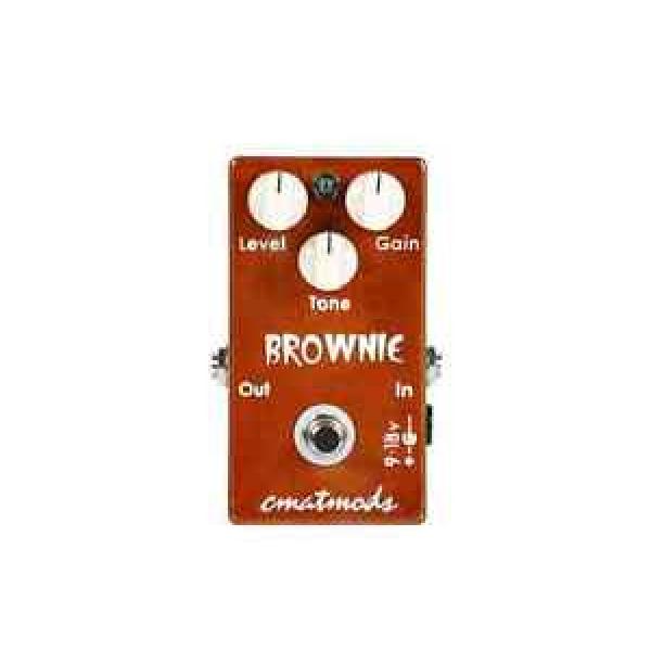 NEW CMATMODS BROWNIE DISTORTION GUITAR EFFECT PEDAL w/ FREE CABLE $0 US SHIP #1 image