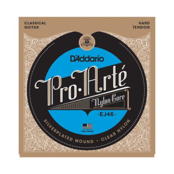 D&#039;ADDARIO CLASSICAL GUITAR STRINGS - EJ46 - PRO-ARTE - NYLON - HARD TENSION #1 image