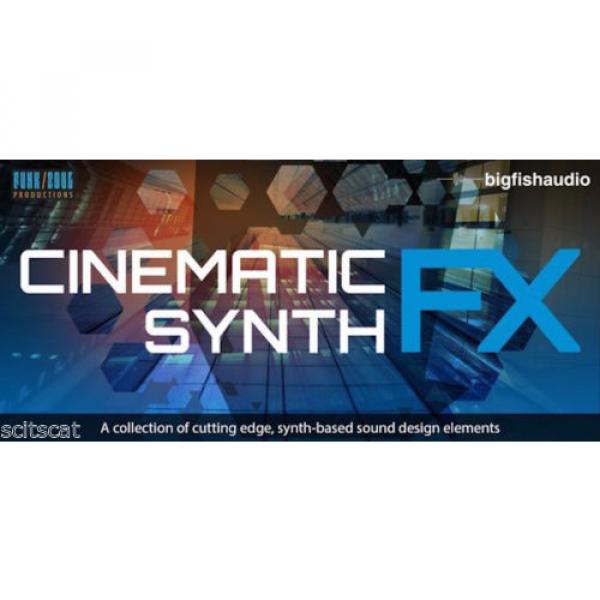 New Big Fish Audio Cinematic Synth FX Sounds FX for Modern Cinema Software #1 image