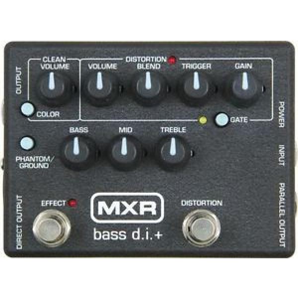 NEW DUNLOP MXR M-80 DIRECT BOX w/ DISTORTION PEDAL w/ FREE CABLE 0$ US SHIPPING #1 image