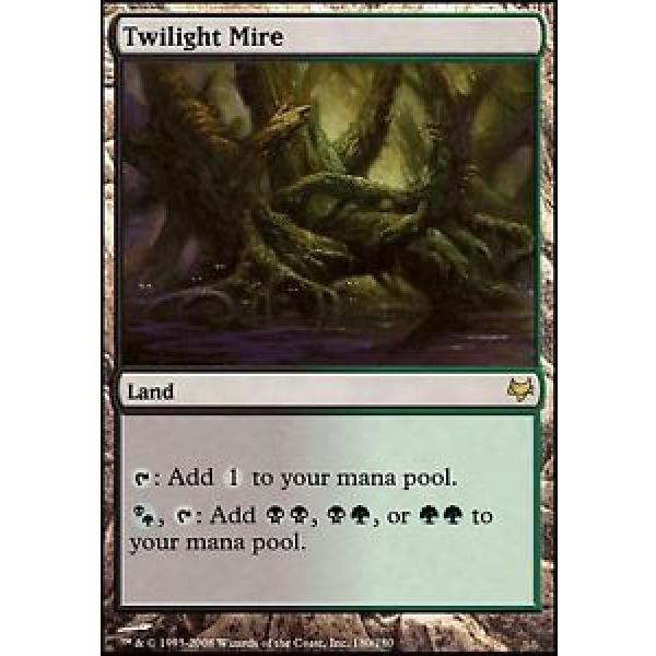 1X Twilight Mire - LP - Eventide MTG Magic Cards Land Rare SB-122 #1 image