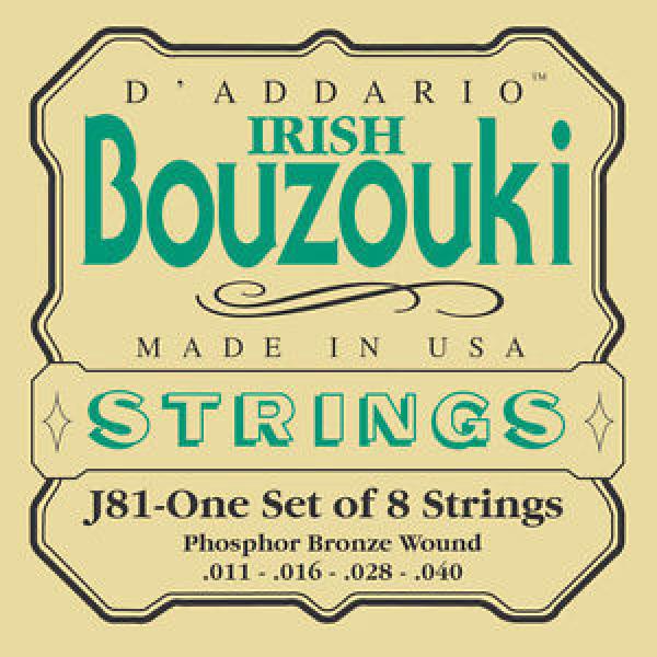 Corde D&#039;Addario J81 Bouzouki Irlandese #1 image