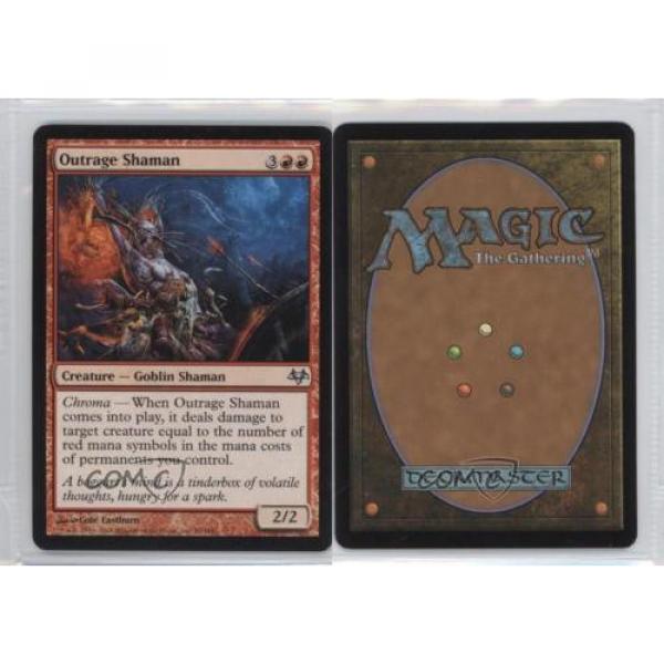 2008 Magic: The Gathering - Eventide Booster Pack Base #59 Outrage Shaman 0d2 #3 image