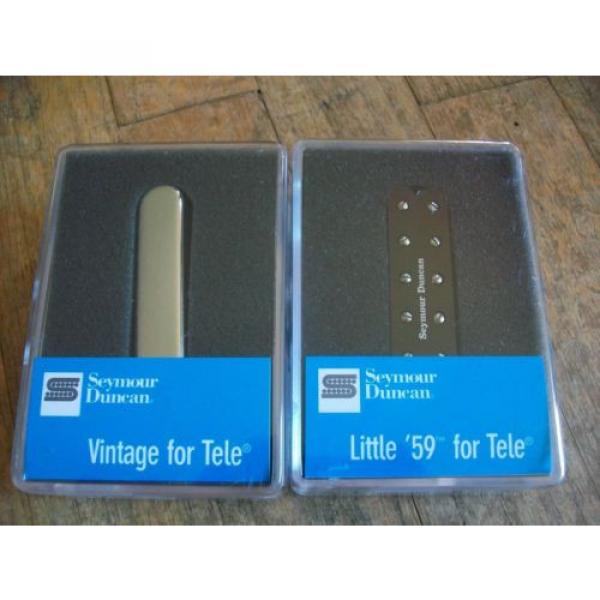 Seymour Duncan ST59-1B Little 59 Telecaster Bridge Humbucker STR-1N Neck Pickup #1 image