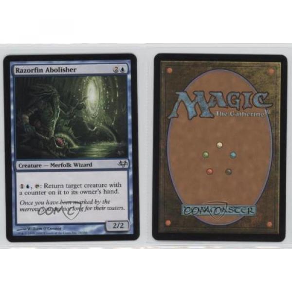 2008 Magic: The Gathering - Eventide Booster Pack Base 28 Razorfin Abolisher 0d2 #3 image