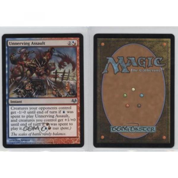 2008 Magic: The Gathering - Eventide Booster Pack Base 114 Unnerving Assault 0d2 #3 image