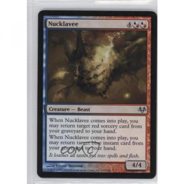 2008 Magic: The Gathering - Eventide Booster Pack Base #110 Nucklavee Card 0d2 #1 image