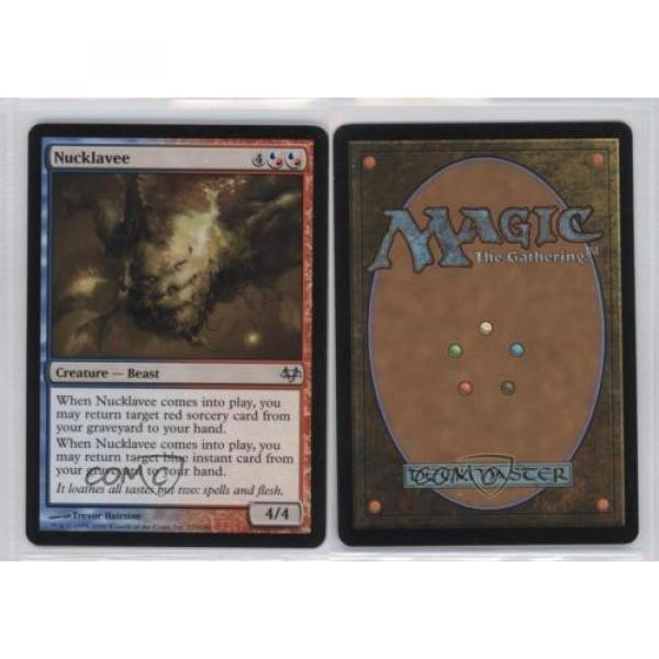 2008 Magic: The Gathering - Eventide Booster Pack Base #110 Nucklavee Card 0d2 #3 image