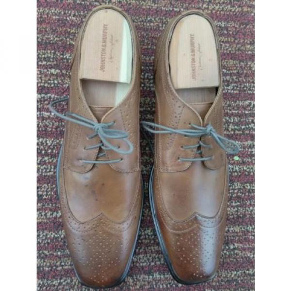 New Authentic Mark Nason Men&#039;s Eventide Oxford Dress Shoe Brown 68902 (US 9 #1 image