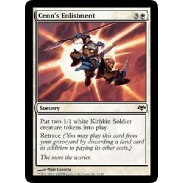 Cenn&#039;s Enlistment NM, English x 4 * Eventide MTG magic #1 image