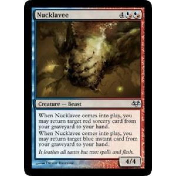 MTG 4x Near Mint, English Nucklavee Eventide Magic #1 image