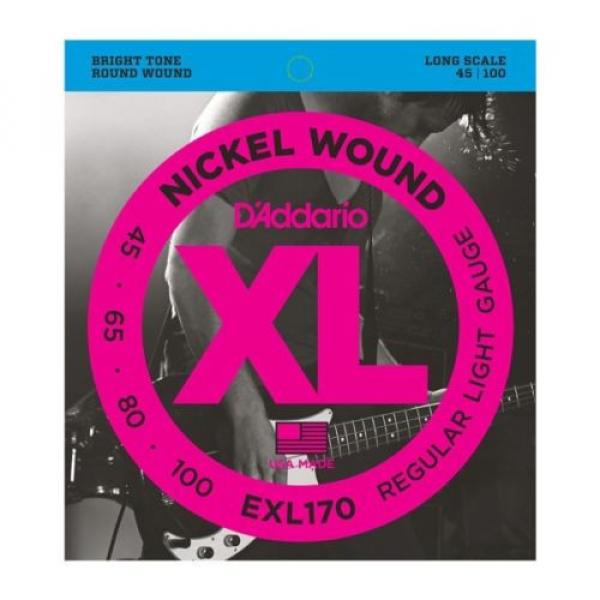 D&#039;Addario Set Bass XL 45-100 Long #1 image