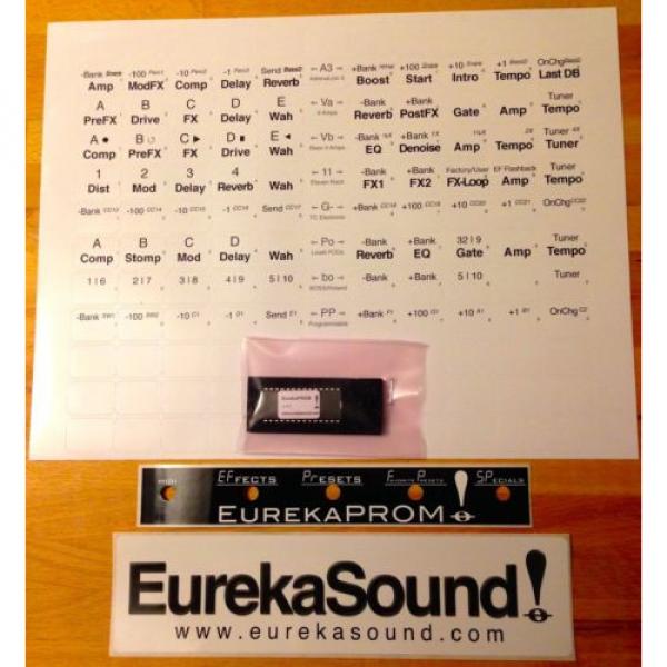 EurekaPROM3, Replacement EPROM for the Behringer FCB1010 #2 image