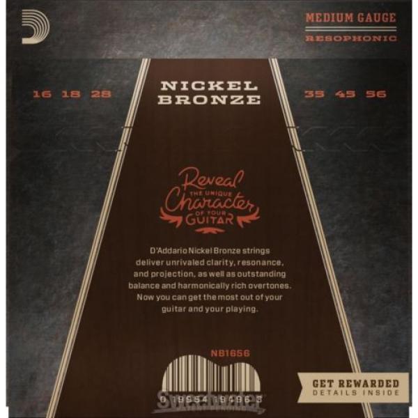 D&#039;Addario NB1656 Nickel Bronze Acoustic Strings 0. #2 image