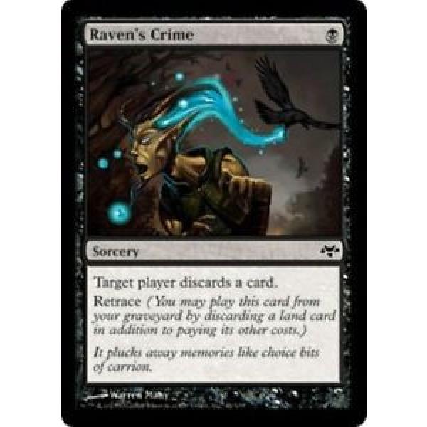 Raven&#039;s Crime Eventide C X4 Magic the Gathering MTG NM/MINT #1 image