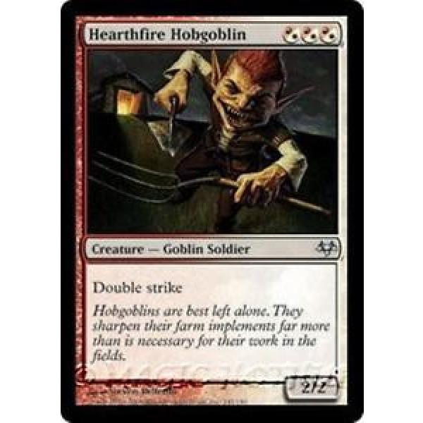 HEARTHFIRE HOBGOBLIN Eventide MTG White/Red Creature — Goblin Soldier Unc #1 image