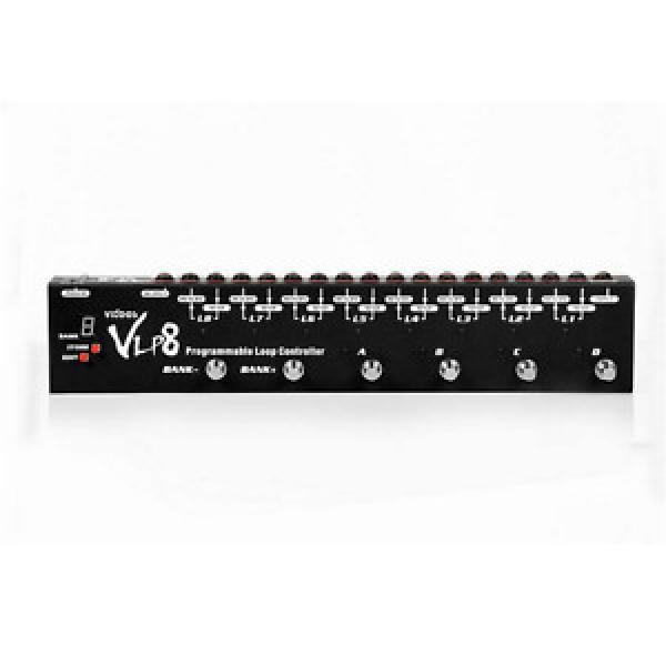 Vitoos Black Widoo Vlp8 Pedal Switcher with 32 Sets of Combinations of Pedals #1 image