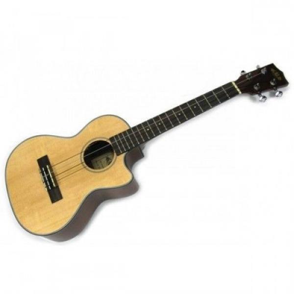 Kala KA-STGE-C Solid Spruce - Ukulele électroacoustique Tenor (sans housse) #1 image