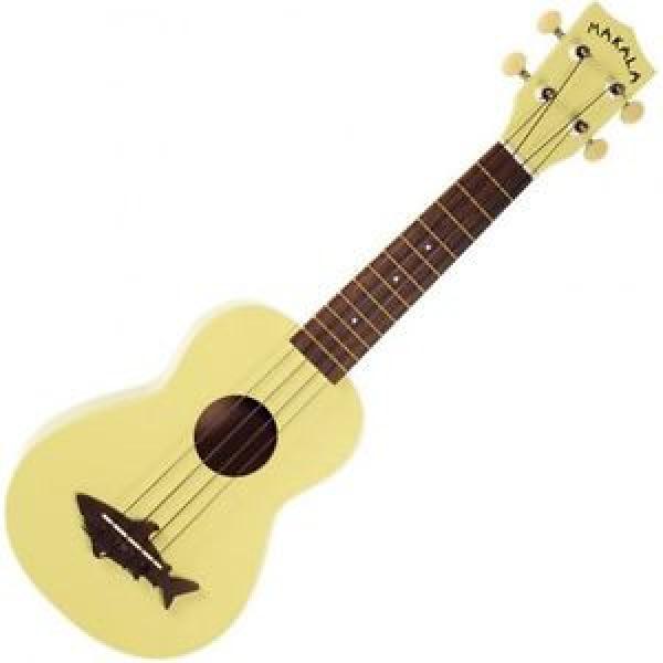 Kala Makala Shark jaune MK-SS-YLW (+ housse) - Ukulele Soprano #1 image