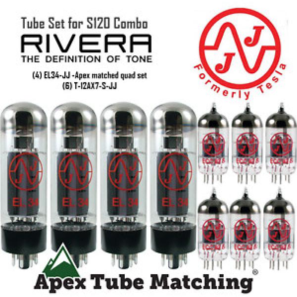 Tube set for Rivera S120 Combo guitar amplifier vacuum valve tubes #1 image