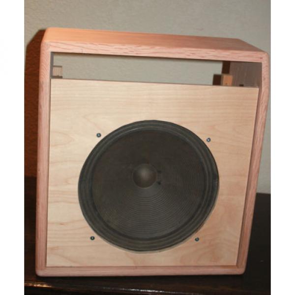 rawcabs Custom oak 1X12 empty combo cabinet for a Rivera Super Champ chassis #3 image