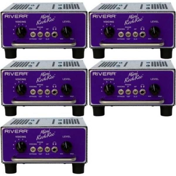 Rivera Mini RockRec Load Box/Speaker Emulation for Amps (5-pack) Value Bundle #1 image