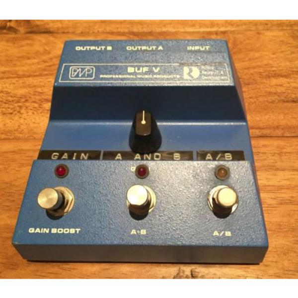 Paul Rivera Research and Development Co. BUF V GAIN BOOST AND A+B PEDAL (RARE) #1 image