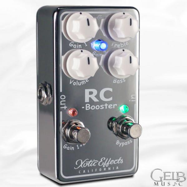 Xotic RC Booster V2 True Bypass Switching Booster Effect Pedal - RCB-V2 #2 image