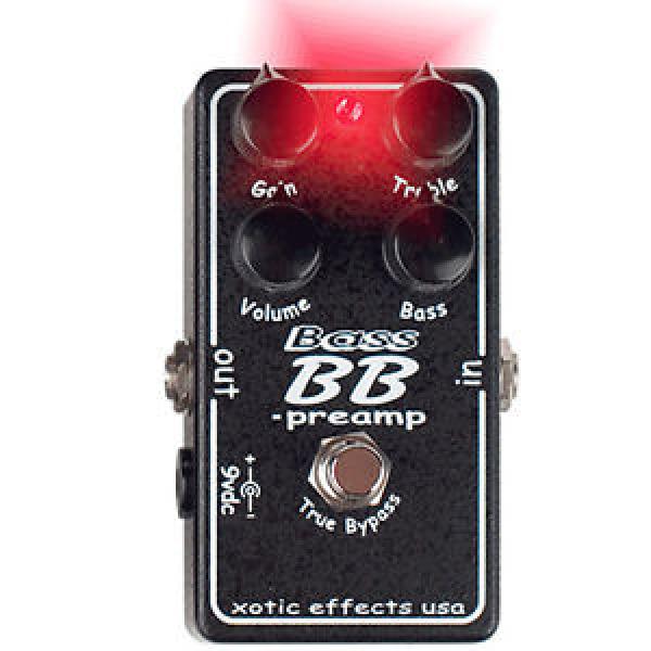 XOTIC BASS BB-Preamp Boost/Overdrive Effect Pedal GENTLY USED #1 image