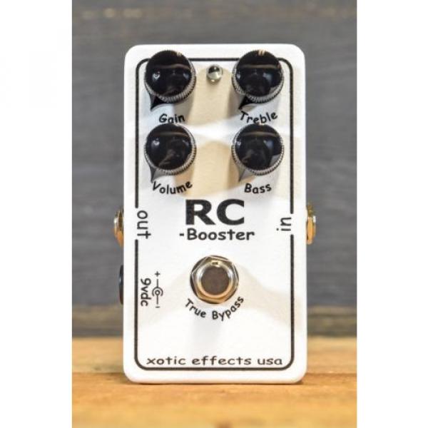 Xotic RC Booster Transparent 20db+ Clean Boost w/EQ Electric Guitar Effect Pedal #1 image