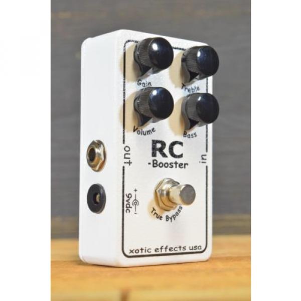 Xotic RC Booster Transparent 20db+ Clean Boost w/EQ Electric Guitar Effect Pedal #3 image