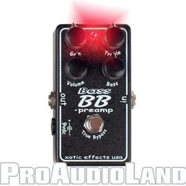 XOTIC Bass BB Preamp Bass Guitar Enhancement True Bypass Effect Pedal NEW #1 image