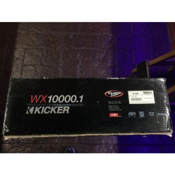 KICKER WARHORSE WX10000.1 10,000 WATT AMP #2 image