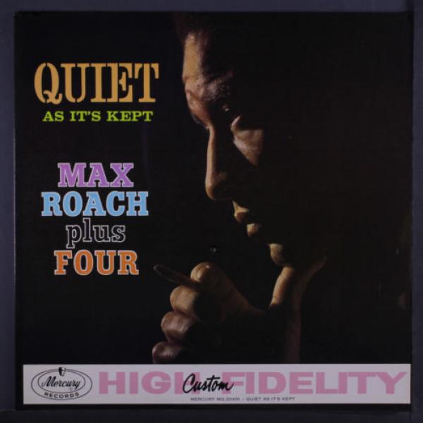 MAX ROACH: Quiet As It&#039;s Kept LP (Mono, tiny ink retouching to cover) Jazz #1 image