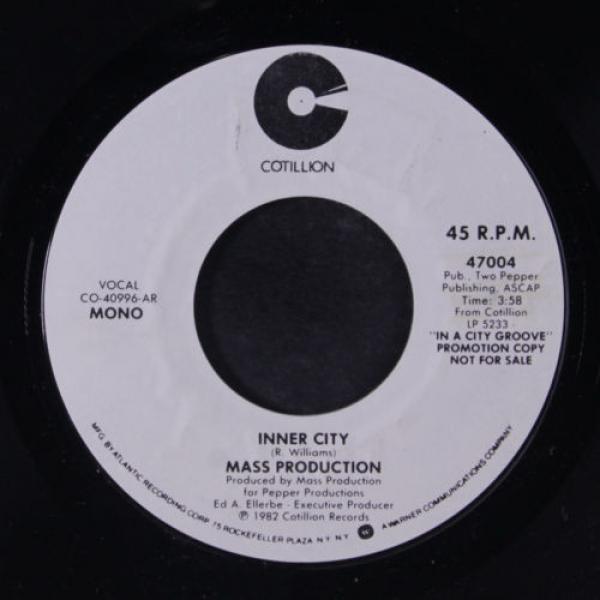 MASS PRODUCTION: Inner City / Mono 45 (dj) Soul #2 image