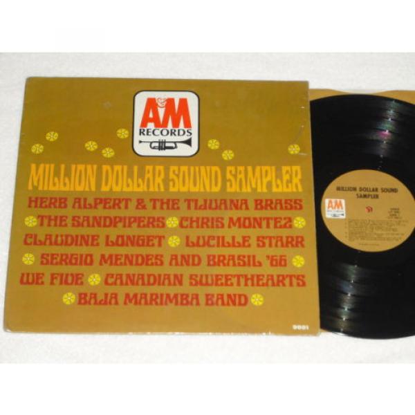 MILLION DOLLAR SOUND SAMPLER (1967) Mono A&amp;M LP w/Claudine Longet/We Five... #1 image