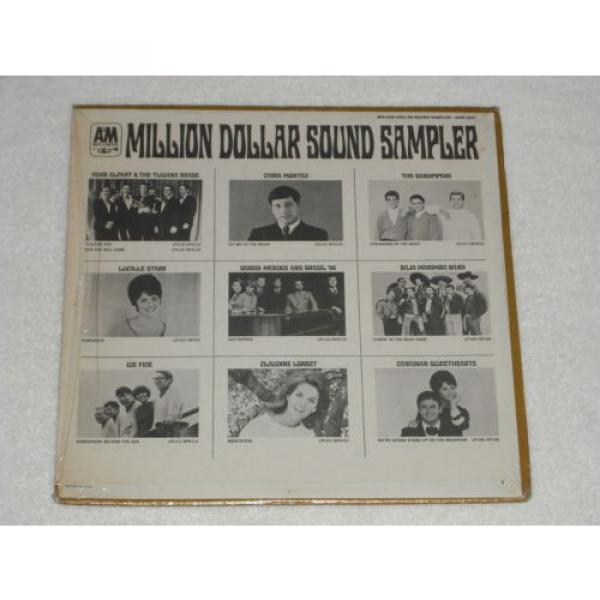 MILLION DOLLAR SOUND SAMPLER (1967) Mono A&amp;M LP w/Claudine Longet/We Five... #2 image