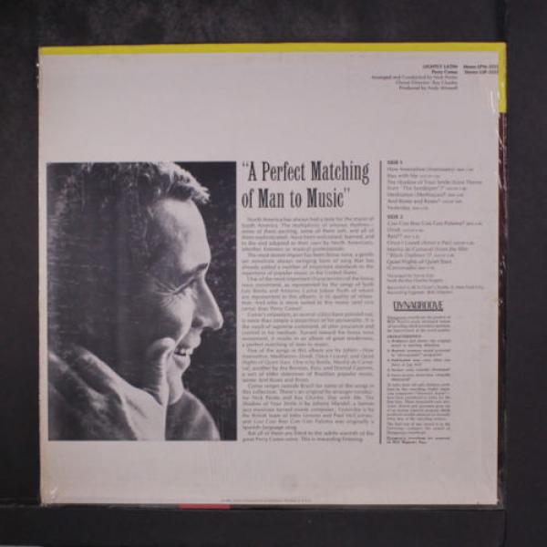 PERRY COMO: Lightly Latin LP (Mono, shrink) Vocalists #2 image