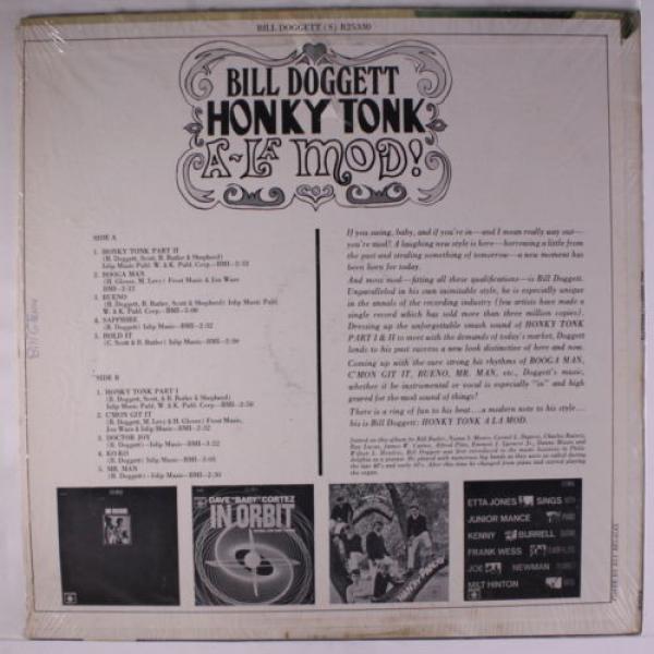 BILL DOGGETT: Honky Tonk Ala Mod LP (Mono, name wol &amp; obc, cover in shrink, clo #2 image